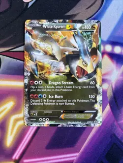 White Kyurem EX - BW63 - Pokemon Black & White Promo Ultra Rare Card VLP - Image 1
