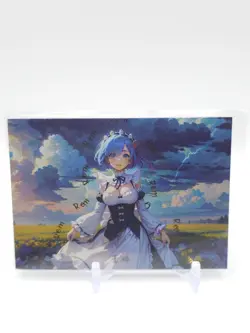Goddess Story - Anime Waifu Trading Card - Rem - Image 1