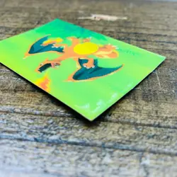 (EX) Charizard Meiji Evolution 3D Lenticular Japanese Pokemon Card 1998 Vintage - Image 5