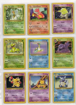 Pokemon Cards Lot Vintage Wotc Base Set 72 Cards - Image 1