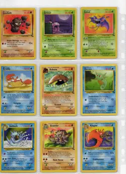 Pokemon Cards Lot Vintage Wotc Base Set 72 Cards - Image 5