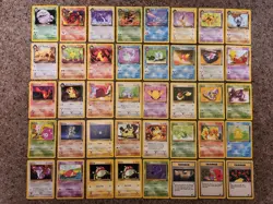 🔥🔥2000 Pokemon Team Rocket Card Set Lot Unc/C Holo Wheezing LP/HP/DM 🔥🔥 - Image 1