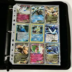 Huge Binder Collection Lot of Pokemon Cards Mixed EX SV Vintage Gift Gyarados - Image 1
