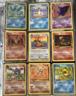 Pokemon Cards Lot 50 (First Generation Holo, Fossil, Full Art Ex, Etc) - Image 2