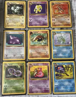 Pokemon Cards Lot 50 (First Generation Holo, Fossil, Full Art Ex, Etc) - Image 4