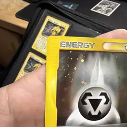 Steel Energy Holo Japanese Vs E-Reader Pokemon Card - Image 2