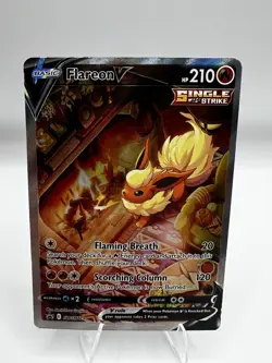 Flareon V SWSH179 SWSH: Sword & Shield Promo Cards Holo NM-LP - Image 1