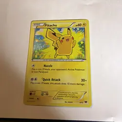 Pokemon Pikachu TCG Holo Card Promo 5/12 McDonald's - Image 1