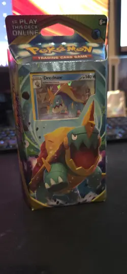 Pokemon Trading Card Game Drednaw Theme Deck Vivid Voltage Brand New Sealed Pack - Image 1