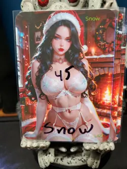 15 1/1 Only 1 Made NSFW Lonestar Customs Waifu Card 2025 New Christmas Set - Image 5