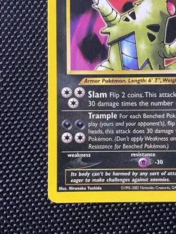 Tyranitar Neo Discovery 31/75 Pokemon Card NM - Image 5