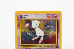 Mew 9 WOTC Black Star Promo Cosmos Holo Vintage Pokemon Card NM - Image 2