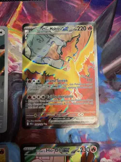 Lot Of 9 Pokemon Cards From Destined Rivals Full Art And More All NM See Pics - Image 4