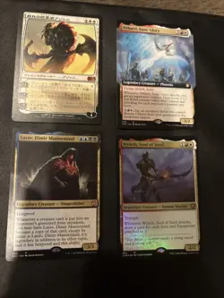 MTG Lot of 4 Mythic Rares. Magic The Gathering Cards. See Description - Image 1