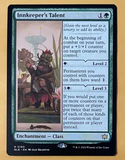 MTG - BLOOMBURROW Innkeeper's Talent Rare Non Foil #180 “PACK FRESH” - Image 1