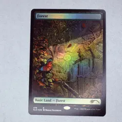 SLD Forest (476) Secret Lair Drop Foil MTG NM - Image 1
