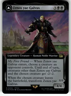 Zenos yae Galvus (Extended Art) R FINAL FANTASY 455 NM MTG - Image 1