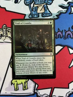 Trail of Crumbs x1 Mtg Foil Throne of Eldraine - Image 1