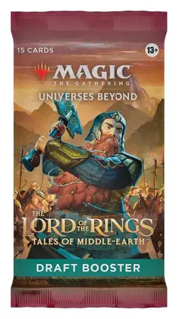 Magic The Gathering LOTR Tales of Middle-earth Draft Booster Pack New Sealed MTG - Image 1