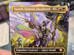 Szarel, Genesis Shepherd FACE COMMANDER BORDERLESS Rare Edge of Eternities MTG - Image 2
