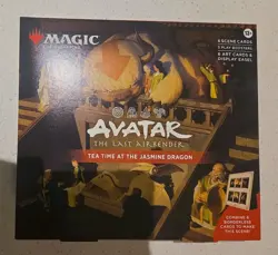MTG Avatar The Last Airbender Scene Box Tea Time at the Jasmine Dragon - New - Image 1