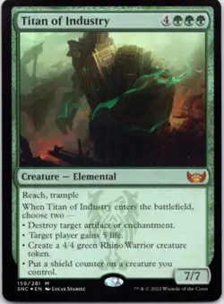 Titan of Industry - Streets of New Capenna - 159 NM pack fresh - Image 1