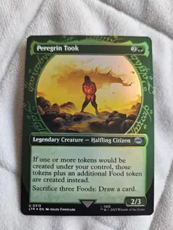 MTG Peregrin Took *SHOWCASE FOIL* The Lord of the Rings 0315 Pack Fresh - Image 1