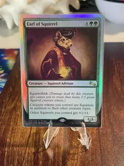 MTG: Unstable Earl of Squirrel R 108/216 Promo NM Foil - Image 1