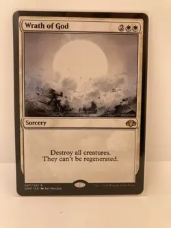 Magic the Gathering- Wrath of God - R - Dominaria Remastered 37 NM - Image 1