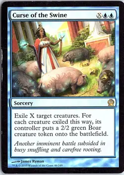 Curse of the Swine R Theros 46 LP MTG - Image 1