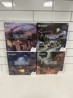 Magic The Gathering: Final Fantasy Scene Box Bundle Set of 4 BRAND NEW & SEALED - Image 1