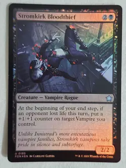 Stromkirk Bloodthief #185 Foundations Foil Magic the Gathering - Image 1