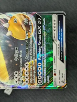 Snorlax GX SM05 - Sun & Moon Promo Ultra Rare Holo Pokemon TCG LP - OC - Image 5