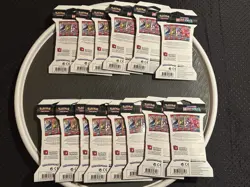 Pokemon Battle Styles Sleeved Booster Pack Lot Of 14 Factory Sealed - Image 2