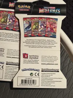 Pokemon Battle Styles Sleeved Booster Pack Lot Of 14 Factory Sealed - Image 3