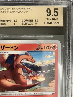 Pokemon Charizard #143/S-P Illustration Grand Prix BGS 9.5 - Image 3