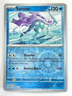 Suicune 024/131 Reverse Holo Prismatic Evolutions - Pokemon TCG - Near Mint NM - Image 1