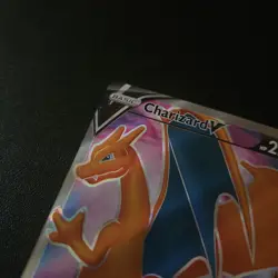 Pokemon TCG Charizard v SWSH050 Black Star Promo Full Art - Image 4