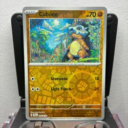 Cubone - 076/159 - Pokemon Journey Together 2025 - Reverse Holo Common NM - Image 1