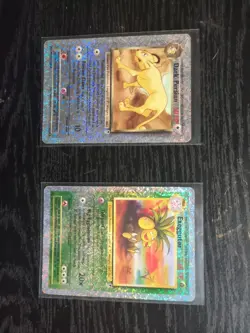 ​Pokemon Legendary Collection Reverse Holo Dark Persian Exeggutor Lot - Played - Image 1