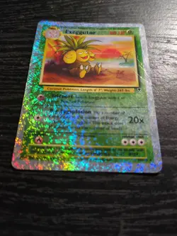 ​Pokemon Legendary Collection Reverse Holo Dark Persian Exeggutor Lot - Played - Image 4