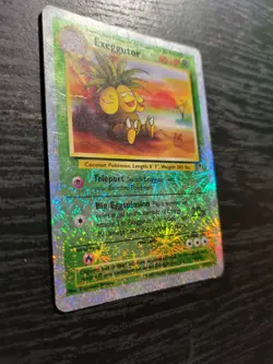 ​Pokemon Legendary Collection Reverse Holo Dark Persian Exeggutor Lot - Played - Image 5