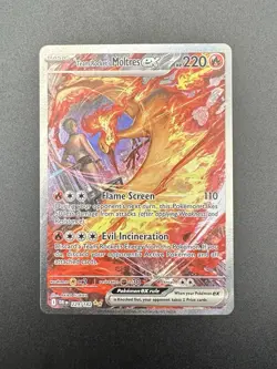 Team Rockets Moltres EX 🔥 229/182 Destined Rivals SIR - Pokemon TCG - Image 2