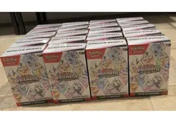 Pokemon TCG Prismatic Evolutions 25 BOX BOOSTER BUNDLE CASE Factory Sealed - Image 1
