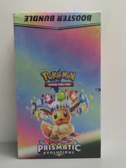 2025 Pokemon Prismatic Evolutions Factory Sealed Booster Bundle Display Box - Image 1
