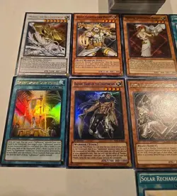 Yugioh 100+ Lightsworn Themed Lot W/ Holos & 1st Editions - Image 2