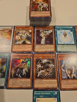 Yugioh 100+ Lightsworn Themed Lot W/ Holos & 1st Editions - Image 3
