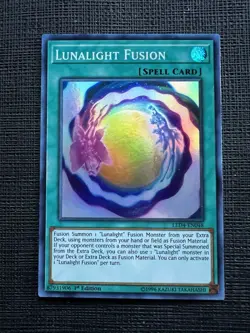 Yugioh! Lunalight Fusion - LED4-EN048 - Super Rare - 1st Edition Near Mint - Image 1