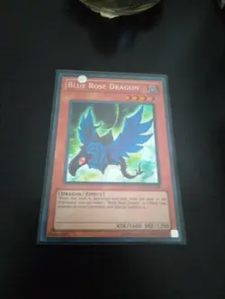 yugioh Blue Rose Dragon EXVC-EN099 1st Edition Secret Rare Nm - Image 1