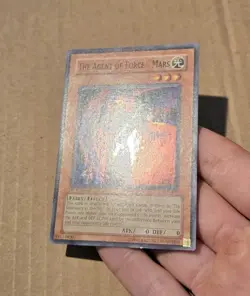 YUGIOH THE AGENT OF FORCE-MARS AST-009 1st Edition Super Rare LP - Image 3